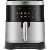 Resim Karaca Gourmet 9l 10 Farklı Pişirme Modu ve Dijital Ekranlı Geniş Hazne Inox Airfryer 