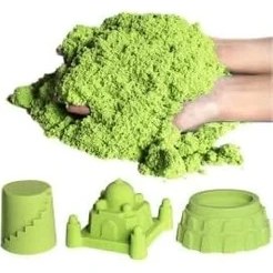 Resim Fun Dough Kinetik Kum 500 G Yeşil 