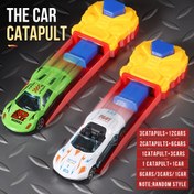 Resim Blastoff Yarış Ağırlıklı Araba - Mini Cep Araba Kamyon Oyuncak - Etkileşimli Fırlatılabilir Araba - Eğitici Öğrenme, Beyinleri Geliştirir - Noel, Cadılar Bayramı, Şükran Günü, Yeni Yıl Hediyesi - 3/2/1 Catapuls+12/6//3/1 Arabalar 