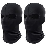 Resim 2 Delikli Çok Amaçlı 2'li Paket Balaklava, 2 Delikli Balaklava, Erkekler Ve Kadınlar İçin Balaklava, Kayak Maskesi, Motosiklet Maskesi Diğer 