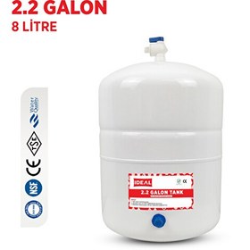 Resim İdeal Mağaza Su Arıtma Cihazı İçin 2.2 Galon 8 Litre Su Tankı Deposu 
