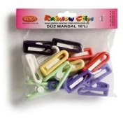 Resim Bora Plastik Plastik Mandal (16 adet) BO685 