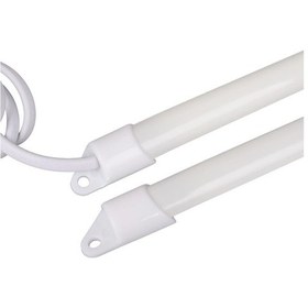 Resim 220v-14w 80-90 Lm 72 Led 90 Cm Anahtarli Şeffaf Kasa Seyyar Çubuk Led Beyaz 