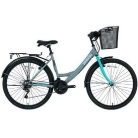Resim Bisan Mabella-23 3X7 Vıtes 26Jant 44 Cm Açık Gri Sehır Bısıkletlerı 