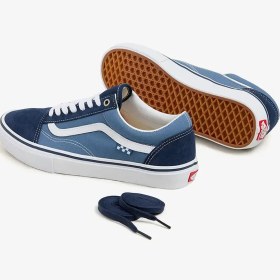 Resim Skate Old Skool 'Navy & White' 