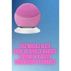 Resim Epilons Kaş Bıyık ve Yüz Epilasyon Aleti ve Titreşimli Yüz Temizleme Masaj Aleti Ikili Set 