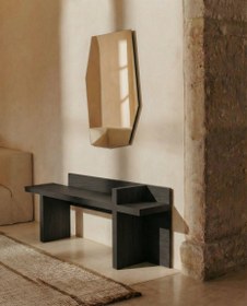 Resim Kanō - Meşe Bank - Siyah / 120x35x50 