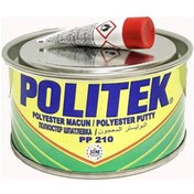 Resim Politek Polyester Çelik Macun 1000 Gr. Sarı Renkli 