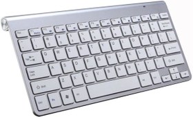 Resim TezMax Doogee T20 Ultra 12" Uyumlu Kablosuz Wireless Pilli Türkçe Q Klavye - Gümüş 