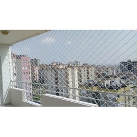 Resim 6 Mm 1,50 X 10 Metre Balkon Güvenlik Filesi Çocuk Emniyet Ağı Mer 
