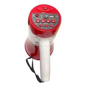 Resim MagicVoice 619U SD/USB/Ses Kayıtlı 50Watt Şarjlı El Tipi Megafon 