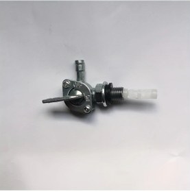 Resim Xuweiwei Silvery Metal Yakıt Musluğu Anahtarı Atv Quad Pocket Bike Go Kart Crf50 Motor Tankı Kolu 