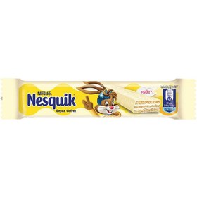 Resim Nestle Nesquik Beyaz Çikolatalı Gofret 26,7 G 