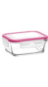 Resim Pembe 2'li Saklama Kabı, 400CC, Kahvaltılık, Dayanıklı ve Şık Tasarım 