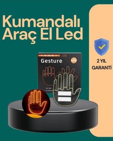 Resim Bfs Kablosuz Kumandalı Led Jest Işığı 3 Modlu Araba Arkası Mesaj Işığı, 203 Led İle Yüksek Parlakl Çok Renkli 