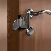 Resim 1 Adet Taşınabilir Kapı Kilidi: Bu Otel Ve Apartman Kapı Kilidi Ile Seyahat Güvenliğinizi Artırın (Depolama Çantası Ile Birlikte Gelir) 
