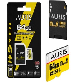 Resim AURISS Akıllı Cihazlarla Uyumlu 64gb Adaptör Hediyeli Mini Sd Hafıza Kartı 
