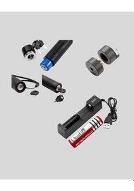 Resim 5000mw Yeşil Lazer Pointer Profesyonel Uzun Menzilli Çok Renkli 04462322 