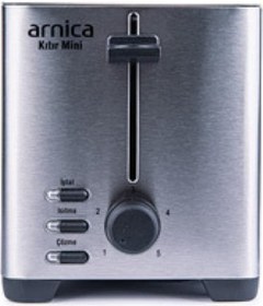 Resim Arnica Kıtır Mini 2 Dilim Ekmek Kızartma Makinesi 