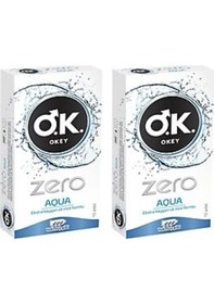 Resim Okey Zero Aqua Prezervatif 2 x 10'lu 