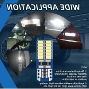 Resim Trendooze Turcoshop11 10 Adet T10 194 W5w 24 Led Neon Araç Işığı Parlak Mavi Renkli 