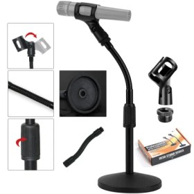 Resim Larkin DS310 Ağırlıklı Masa Tipi Mikrofon Standı 