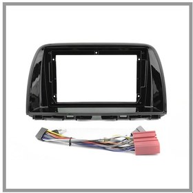 Resim Govimaks Mazda Cx-5 2013+ Uyumlu Pıano Black 9 Inc Androıd Multimedya Çerçevesi - Soket 