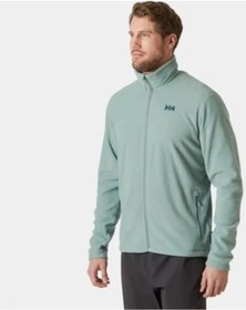 Resim Helly Hansen Hh Zippy Erkek Tam Fermuarlı Açık Yeşil Polar Hh..12007hha.489 001 