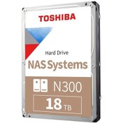 Resim TOSHIBA N300 18TB 7200Rpm 512MB - HDWG51JUZSVA 