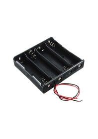 Resim 18650 Kablo Çıkışlı 4'lü Pil Yatağı 