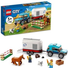 Resim LEGO® City 60327 At Taşıyıcı Nakliye Aracı 196 Parça 