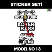 Resim Araba Etiket Çoklu Ses Sistemi Sticker Çeşitleri Oto Cam Uyumlu 