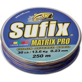 Resim Sufix Matrix Pro İp Misina Green - 0.34mm - 100mt - 25kg 