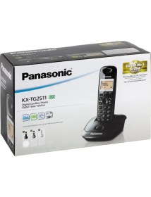 Resim Panasonıc KX-TG2511 Dect Siyah Telsiz Telefon 