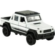 Resim Die Cast 1:32 Sesli ve Işıklı Çek Bırak 4x4 Kamyonet Beyaz 