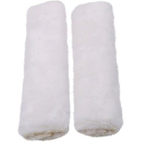 Resim Emniyet Kemeri Örtüsü Omuz Askısı Yumuşak Peluş 2 Parçalı Set,jwcwsq 