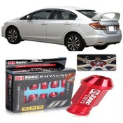 Resim Honda Civic 2012-2016 Fb7 Bijon Takımı Kırmızı 20 Adet D1 Spec 