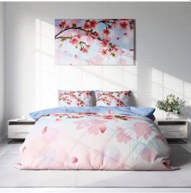 Resim Monohome Yeni Bahar 3D Pamuk Saten Çift Kişilik Nevresim Takımı Çok Renkli 