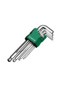 Resim Suntek 9x/set Allen Keys Malzemeleri El Aletleri Ekipman Stil-a 