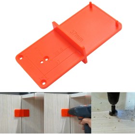 Resim Guangdong Spirit Menteşe Deliği Delme Kılavuzu Bulucu Açık Model Kapı Dolabı Dıy Ağaç Işleme Aracı 