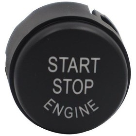 Resim Geeksen Araba Başlat Durdur Motor Düğmesi Anahtarı Kapağı -bmw 5 6 7 Serisi F01 