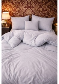 Resim More Home Tek Kişilik Yorgan + Yastık Kılıfı Gri 