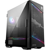 Resim MSI MPG Velox 100P Airflow Temperli Cam USB Type-C 4x120MM Fan ATX Mid-Tower Gaming Kasa MSI