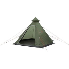 Resim Easy Camp Bolide 400 Teepee 4 Kişilik Yüksek Aile Çadırı Yeşil 