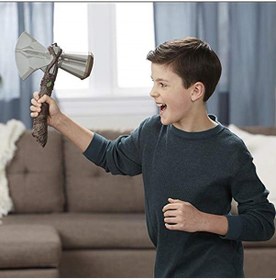 Resim Avengers Süper Kahraman Oyuncak Sesli Thor Çekiç 34 Cm Thorun Y 