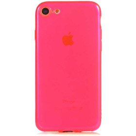 Resim iPhone 8 Uyumlu Zore Mun Silikon-Pembe 