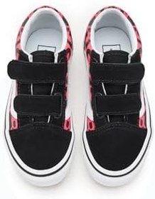 Resim Vans Siyah - Pembe Kız Çocuk Yürüyüş Ayakkabısı Old Skool V, 5003359170 