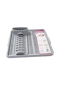 Resim Moonstar Hareketli Tabaklık Bulaşık Durulama Seti Gri-720 