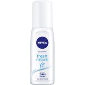 Resim NIVEA Fresh Natural Kadın Deodorant Pump Sprey 75 Ml 