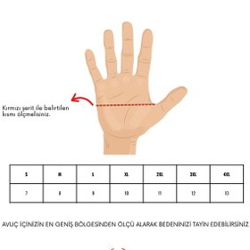 Resim Xspeed Traffic En/ Tse 13594 Sertifikalı Kışlık Korumalı Motosiklet Eldiveni 